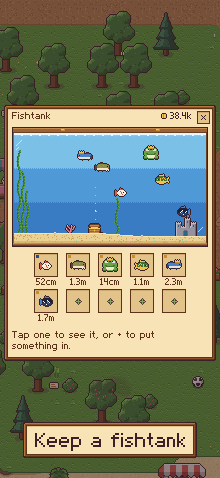 A fishtank full of fish